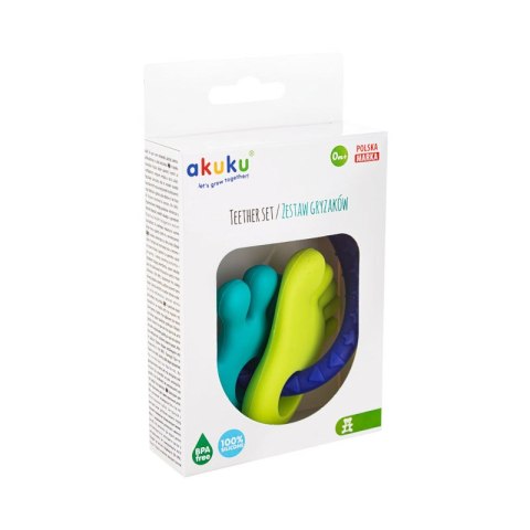 AKUKU A0127 Gryzak STÓPKI silikon AKUKU A0127 Gryzak STÓPKI silikon