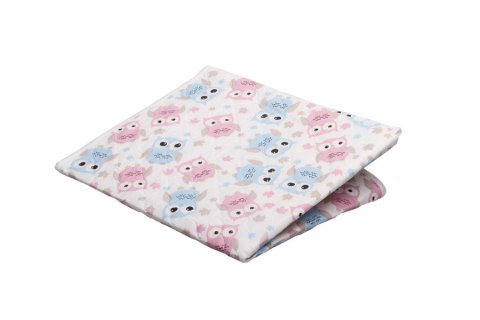 AKUKU A0254 Podkład Peva 55x70 sowy różowo-niebieskie AKUKU A0254 Podkład Peva 55x70 sowy różowo-niebieskie