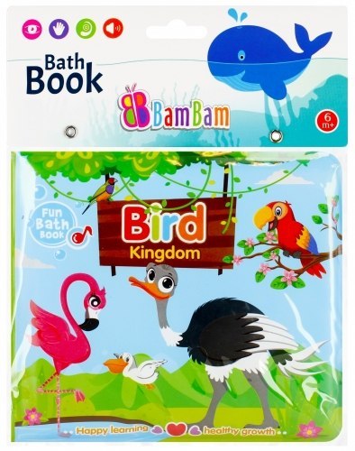 BAM BAM 432480 Książeczka do kąpieli Ptaki BAM BAM 432480 Książeczka do kąpieli Ptaki