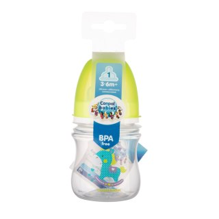 CANPOL 35/205 Butelka szeroka antykolkowa 120 ml PP Easy Start Toys