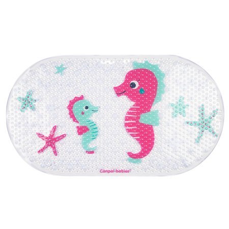 CANPOL 80/002 Mata kąpielowa Love&Sea różowa Seahorse CANPOL 80/002 Mata kąpielowa Love&Sea różowa Seahorse
