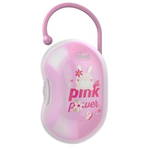 CHICCO 00000205100000 Podwójne etui do smoczka różowe*