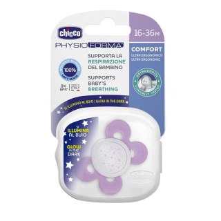 CHICCO 00074915310000 Smoczek PH COMFORT LUMI silikon 16-36m+ 1 szt*