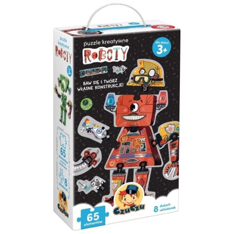 CzuCzu 6843762 Puzzle 65 el. Roboty 3+ CzuCzu 6843762 Puzzle 65 el. Roboty 3+