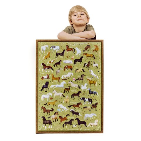 CzuCzu 7093573 Puzzle Konie 4+ 60el. CzuCzu 7093573 Puzzle Konie 4+ 60el.