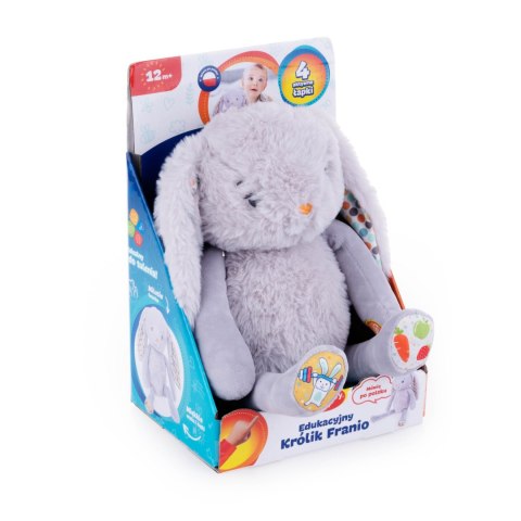 DUMEL DD 30002 Edukacyjny Królik Franio DUMEL DD 30002 Edukacyjny Królik Franio