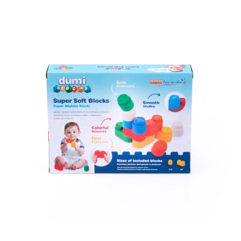 DUMEL DDC 30013 Super miękkie klocki 16 szt DUMEL DDC 30013 Super miękkie klocki 16 szt