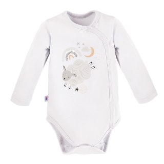 EWA 728258 MELLOW Body dł. rozpinane białe 62