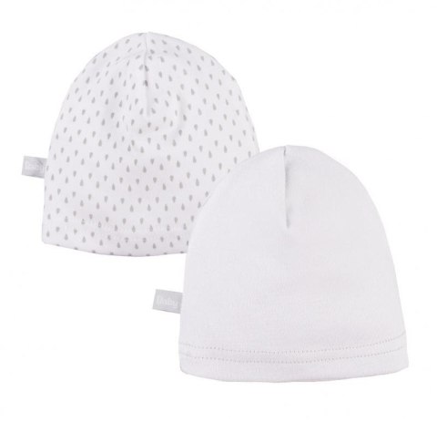 EWA 906717 Czapka Smerfetka 2-pak biała 50 EWA 906717 Czapka Smerfetka 2-pak biała 50