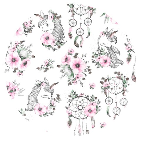 KIECZMERSKI Pościel C-2 BAWEŁNA KOLEKCJA 135x100 cm wzór LULU NATURAL WYPRZEDAŻ