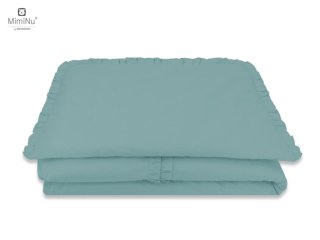 KIECZMERSKI Pościel C-2 100x135 ROYAL z falbanką zieleń nepalska