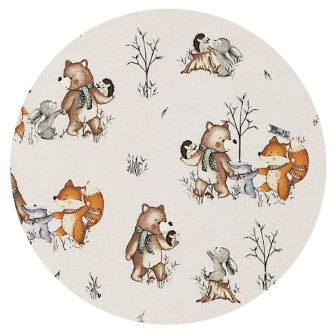 KIECZMERSKI Rożek usztywniony 75x75 cm MIMINU DESIGN MIX