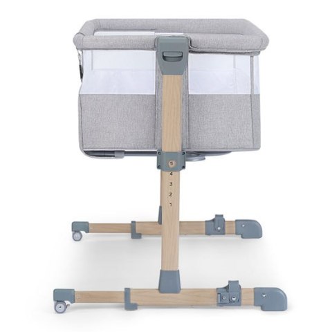 KINDERKRAFT Łóżeczko dostawne Neste Air grey - wood