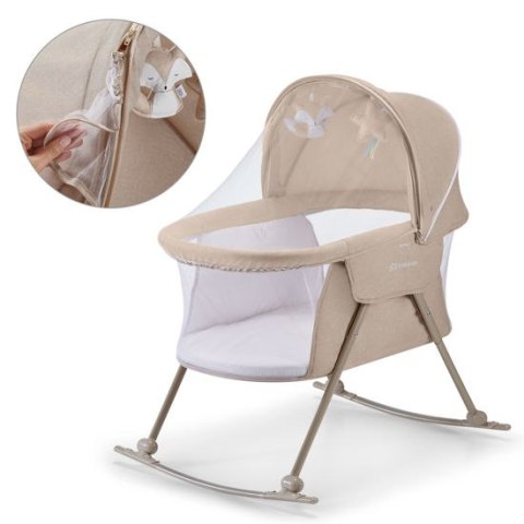 KINDERKRAFT Łóżeczko/kołyska LOVI beige KINDERKRAFT Łóżeczko/kołyska LOVI beige