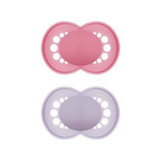 MAM 831379 Smoczek uspokajający Original silky 16+ matt girl 2szt.