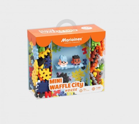 MARIOINEX 904152 Klocki waffle mini - Dom 148 el. MARIOINEX 904152 Klocki waffle mini - Dom 148 el.