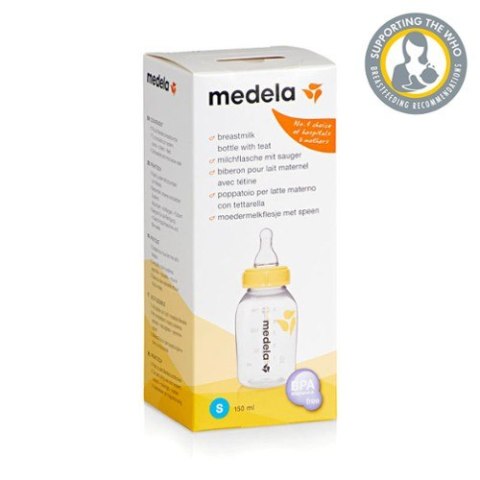 MEDELA MO-008.0127 Zestaw Calma butelka 150 ml + smoczek MEDELA MO-008.0127 Zestaw Calma butelka 150 ml + smoczek
