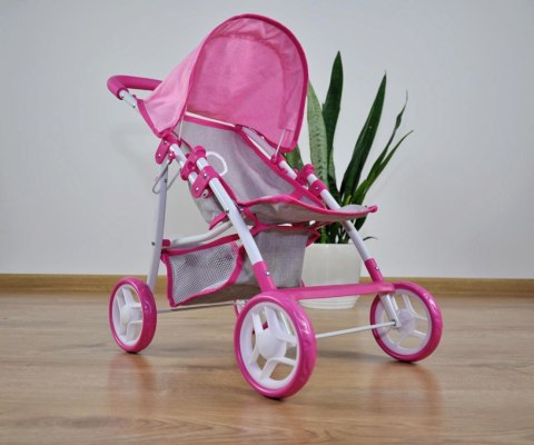 MILLY MALLY 2724 Wózek dla lalek Natalie Prestige Pink