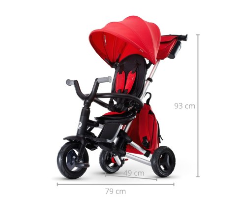 MILLY MALLY 3832 Qplay Rowerek trójkołowy Nova+Rubber red MILLY MALLY 3832 Qplay Rowerek trójkołowy Nova+Rubber red