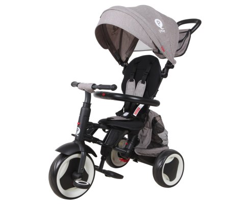 MILLY MALLY 3841 Qplay Rowerek trójkołowy Rito Plus grey MILLY MALLY 3841 Qplay Rowerek trójkołowy Rito Plus grey