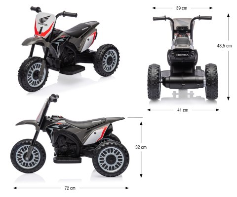 MILLY MALLY 5362 Pojazd na akumulator Motocykl HONDA CRF 450R Grey MILLY MALLY 5362 Pojazd na akumulator Motocykl HONDA CRF 450R Grey