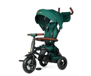 MILLY MALLY 5681 Qplay Rowerek trójkołowy Rito Deluxe Rubber green