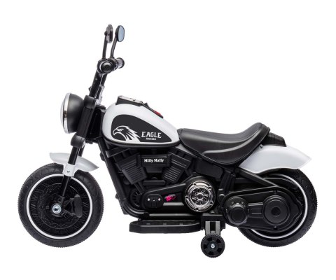 MILLY MALLY 5749 Pojazd na akumulator Motocykl Eagle White MILLY MALLY 5749 Pojazd na akumulator Motocykl Eagle White