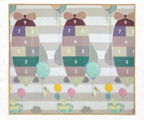 MILLY MALLY Mata piankowa składana Play Balloons MILLY MALLY Mata piankowa składana Play Balloons
