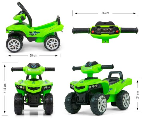 MILLY MALLY Pojazd Monster Green MILLY MALLY Pojazd Monster Green