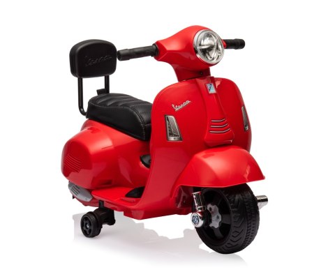 MILLY MALLY Pojazd na akumulator Mini Vespa GTS red MILLY MALLY Pojazd na akumulator Mini Vespa GTS red