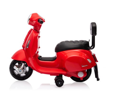 MILLY MALLY Pojazd na akumulator Mini Vespa GTS red MILLY MALLY Pojazd na akumulator Mini Vespa GTS red