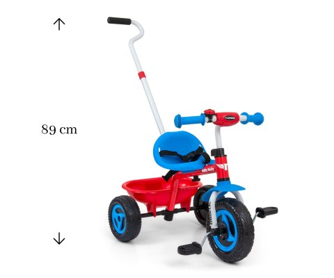 MILLY MALLY Rowerek Turbo Cool red MILLY MALLY Rowerek Turbo Cool red