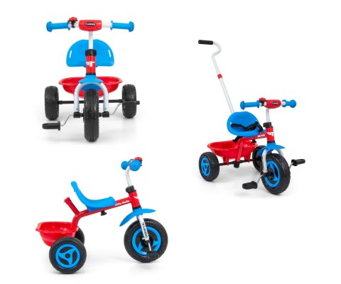 MILLY MALLY Rowerek Turbo Cool red MILLY MALLY Rowerek Turbo Cool red