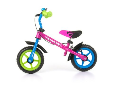 MILLY MALLY Rowerek biegowy DRAGON Z HAMULCEM Multicolor MILLY MALLY Rowerek biegowy DRAGON Z HAMULCEM Multicolor