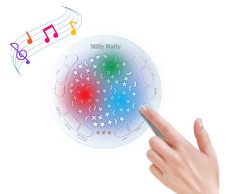 MILLY MALLY Zabawka pluszowa z projektorem Milly Bear MILLY MALLY Zabawka pluszowa z projektorem Milly Bear