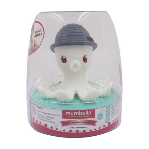 Mombella 8124 Gryzak zabawka Ośmiornica Grey Mombella 8124 Gryzak zabawka Ośmiornica Grey