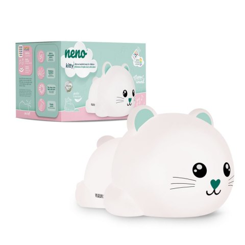 NENO Kitty silikonowa lampka nocna dla dzieci