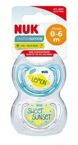 NUK 175274 Smoczek 0-6m-cy FREESTYLE FRUITS 2szt NUK 175274 Smoczek 0-6m-cy FREESTYLE FRUITS 2szt