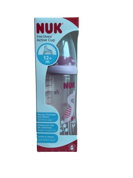 NUK 255410 Kubek 300ml FLEXI CUP ze słomką NUK 255410 Kubek 300ml FLEXI CUP ze słomką