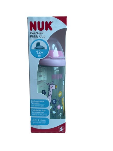 NUK 255410 Kubek 300ml FLEXI CUP ze słomką NUK 255410 Kubek 300ml FLEXI CUP ze słomką