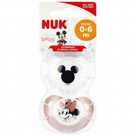 NUK 730041 Smoczek uspokajający 0-6 DISNEY Myszka M NUK 730041 Smoczek uspokajający 0-6 DISNEY Myszka M
