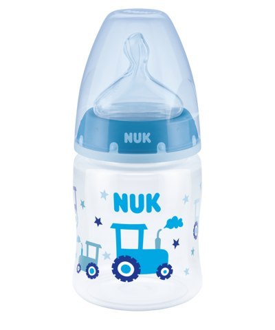 NUK 743875 Butelka FC+ PP 150 ml z wskaźnikiem temperatury smoczek silikonowy 0-6 m-cy M NUK 743875 Butelka FC+ PP 150 ml z wskaźnikiem temperatury smoczek silikonowy 0-6 m-cy M