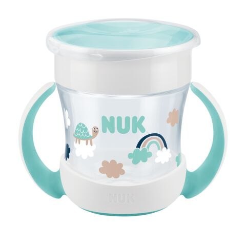 NUK 751278 Kubek Mini Magic Cup 360 z uchwytem niekapek 6+ NUK 751278 Kubek Mini Magic Cup 360 z uchwytem niekapek 6+