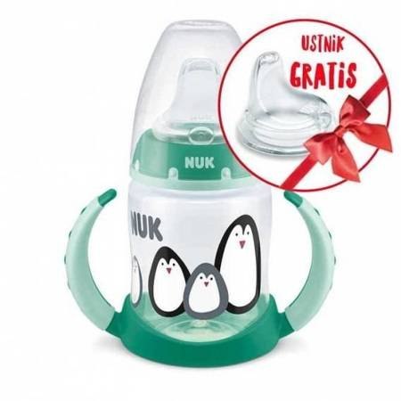 NUK ZE-101 Zestaw FC Butelka 150ml z uchwytami MONOCHROMATYCZNA+ustnik silikonowy niekapek gratis NUK ZE-101 Zestaw FC Butelka 150ml z uchwytami MONOCHROMATYCZNA+ustnik silikonowy niekapek gratis