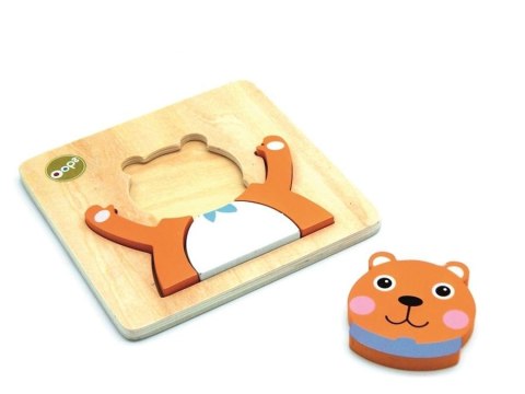 OOPS OP1601511 Układanka Puzzle 3D Miś 12+ OOPS OP1601511 Układanka Puzzle 3D Miś 12+