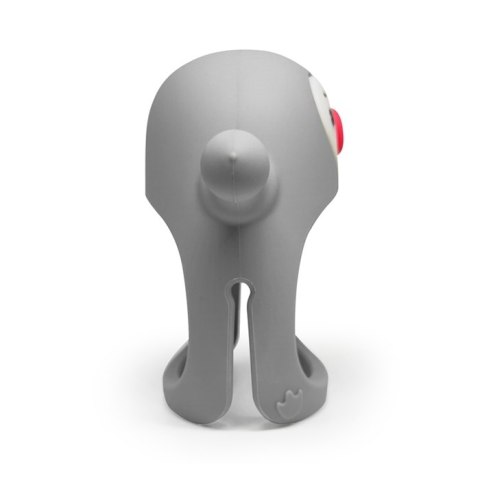 SMILY MIA Gryzak silikonowy Pingwin light grey SMILY MIA Gryzak silikonowy Pingwin light grey
