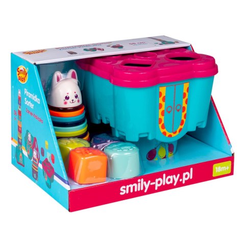 SMILY PLAY SP83667 Zamek Króliczka piramidka SMILY PLAY SP83667 Zamek Króliczka piramidka