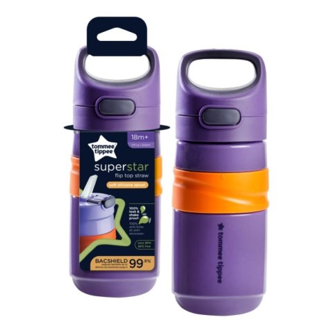 TOMMEE TIPPEE TTP447865 Bidon sportowy 18m+ Fliptop fioletowy TOMMEE TIPPEE TTP447865 Bidon sportowy 18m+ Fliptop fioletowy