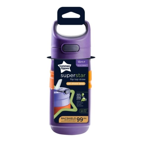 TOMMEE TIPPEE TTP447865 Bidon sportowy 18m+ Fliptop fioletowy TOMMEE TIPPEE TTP447865 Bidon sportowy 18m+ Fliptop fioletowy