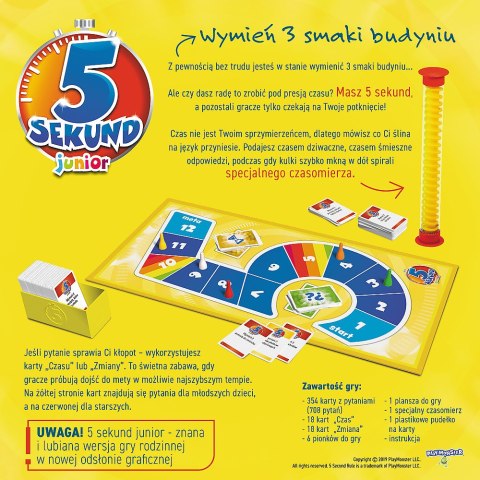 TREFL 01779 Gra 5 sekund junior edycja 2019 TREFL 01779 Gra 5 sekund junior edycja 2019